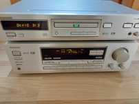 ONKYO odtwarzacz DVD(CD) DV-S525 + kontroler AUDIO/VIDEO TX-DS747