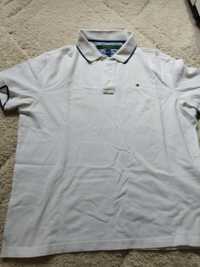 Tommy Hilfiger biała koszulka polo , męska  XL