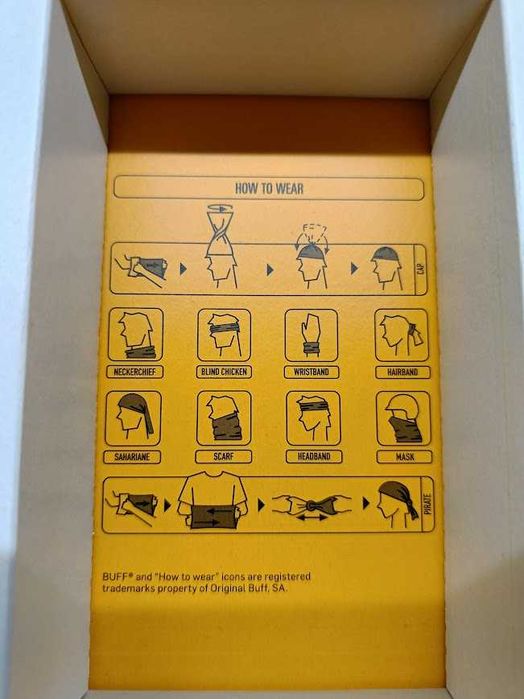 NOWY Komin BUFF 2-pak Original Ecostretch & Merino Lightweight DLA PAR