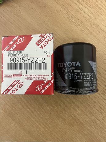 Масляный фильтр Toyota 90915-YZZF2 ОРИГИНАЛ