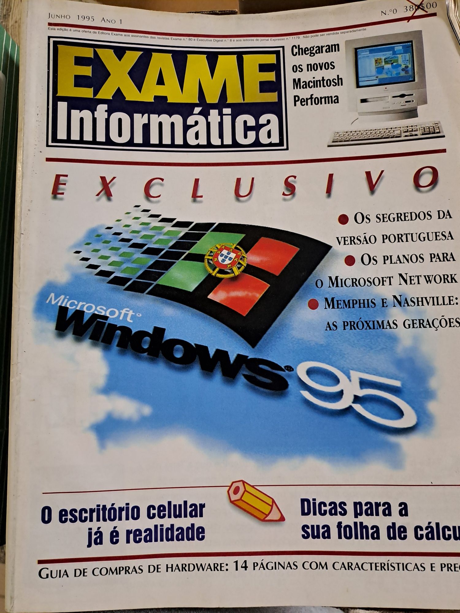 Revistas exame informática primeiros 40 exemplares