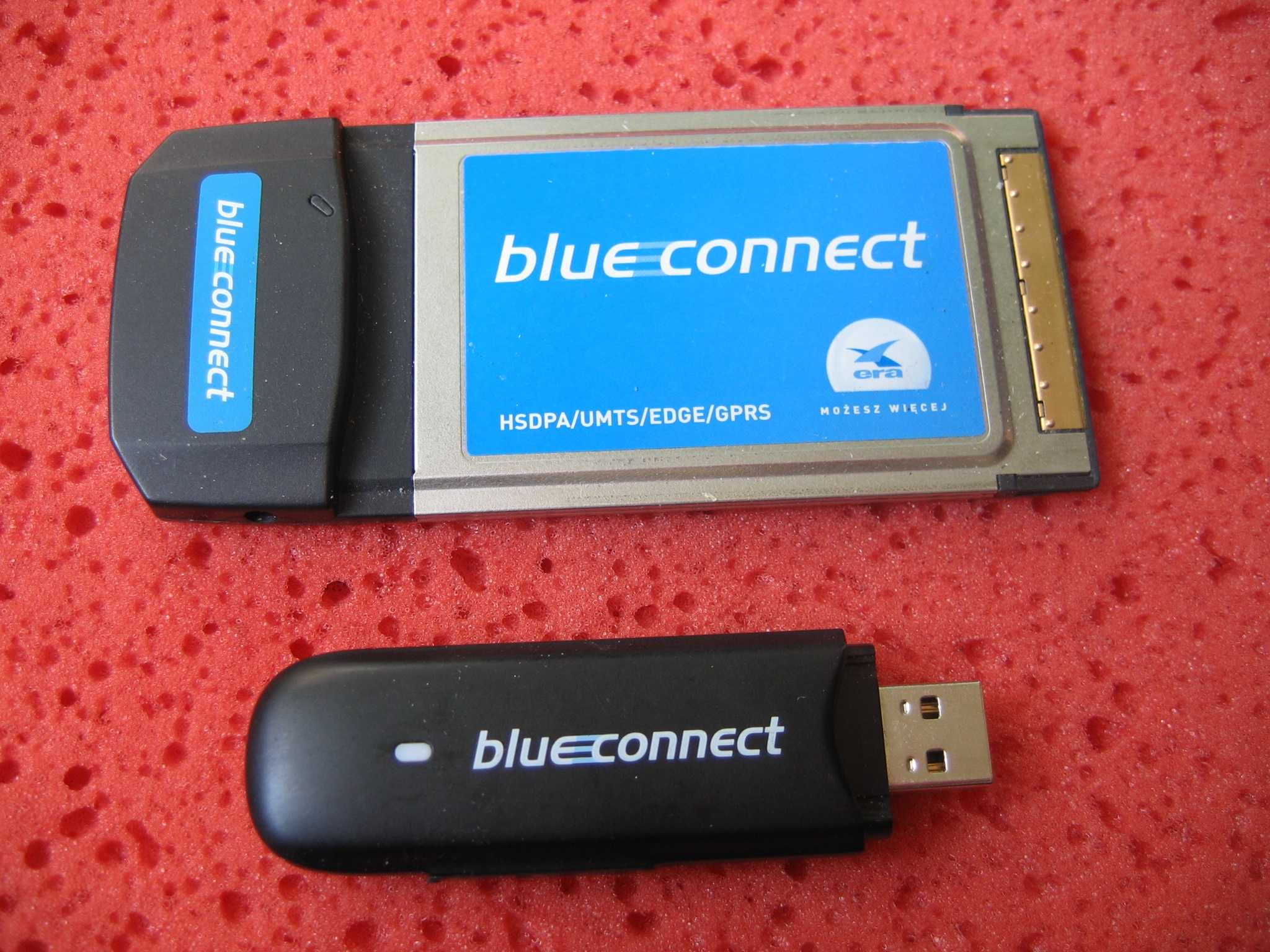 Komplet - Modem Blueconnect Huawei E122 (USB) + E630 (PCMCIA)