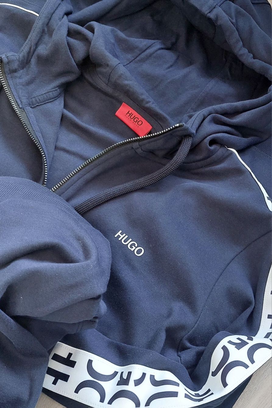 Hugo Boss nowy kompletny dres męski jogger r. S