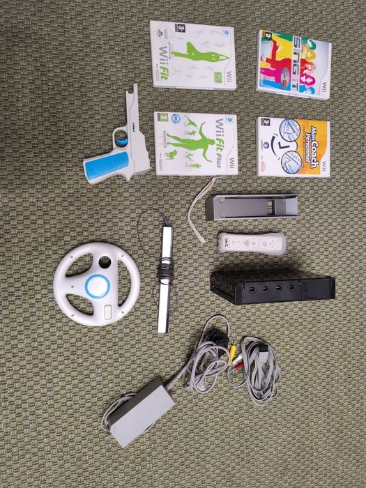 Nintendo Wii Preta + Jogos + Acessorios