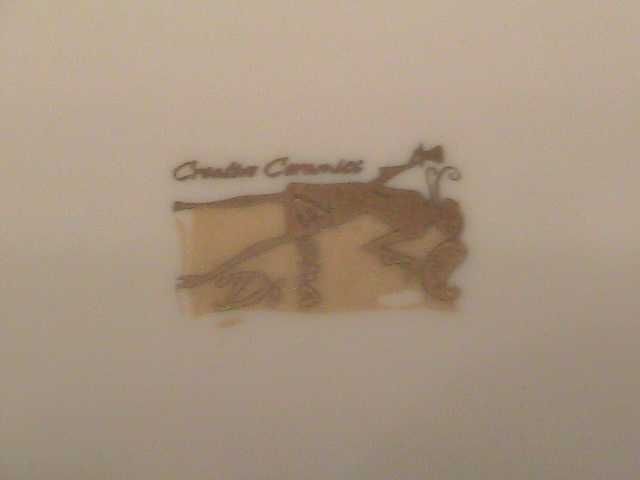 Комплект посуды "Красные маки"