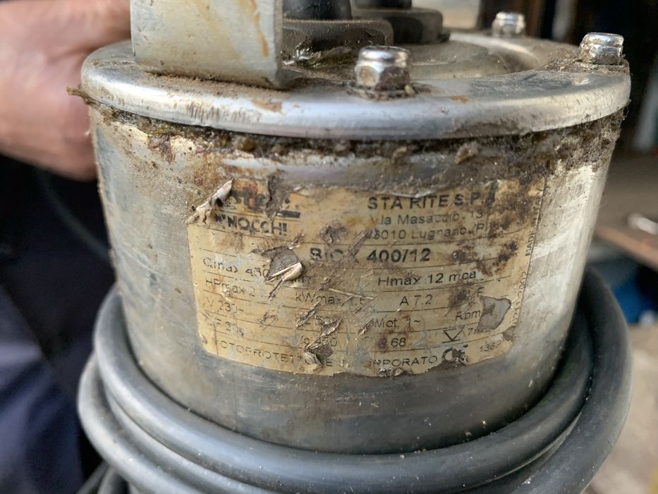 Bomba Aguas Sujas em Inox