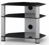 szafka, stolik audio Sonorous RX2130 Srebrny-czarny