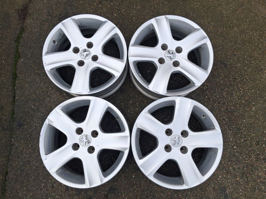 Felgi Alu Oryg PEUGEOT 206 207 Partner 208 4x108 16 Cali 6.5J