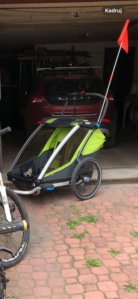 Przyczepka rowerowa Thule chariot cab 2
