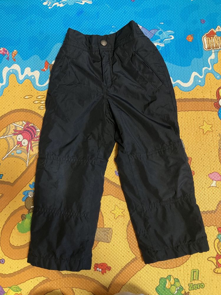 Gymboree штани на флісі 98-104 термоштани напівкомбінезон