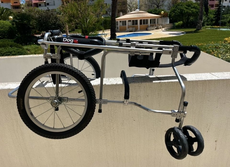 Cadeira de rodas para cão médio/grande