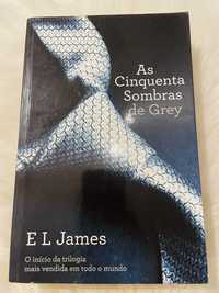 Livro “As Cinquenta Sombras de Grey”