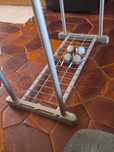 Suporte p/cabides doble