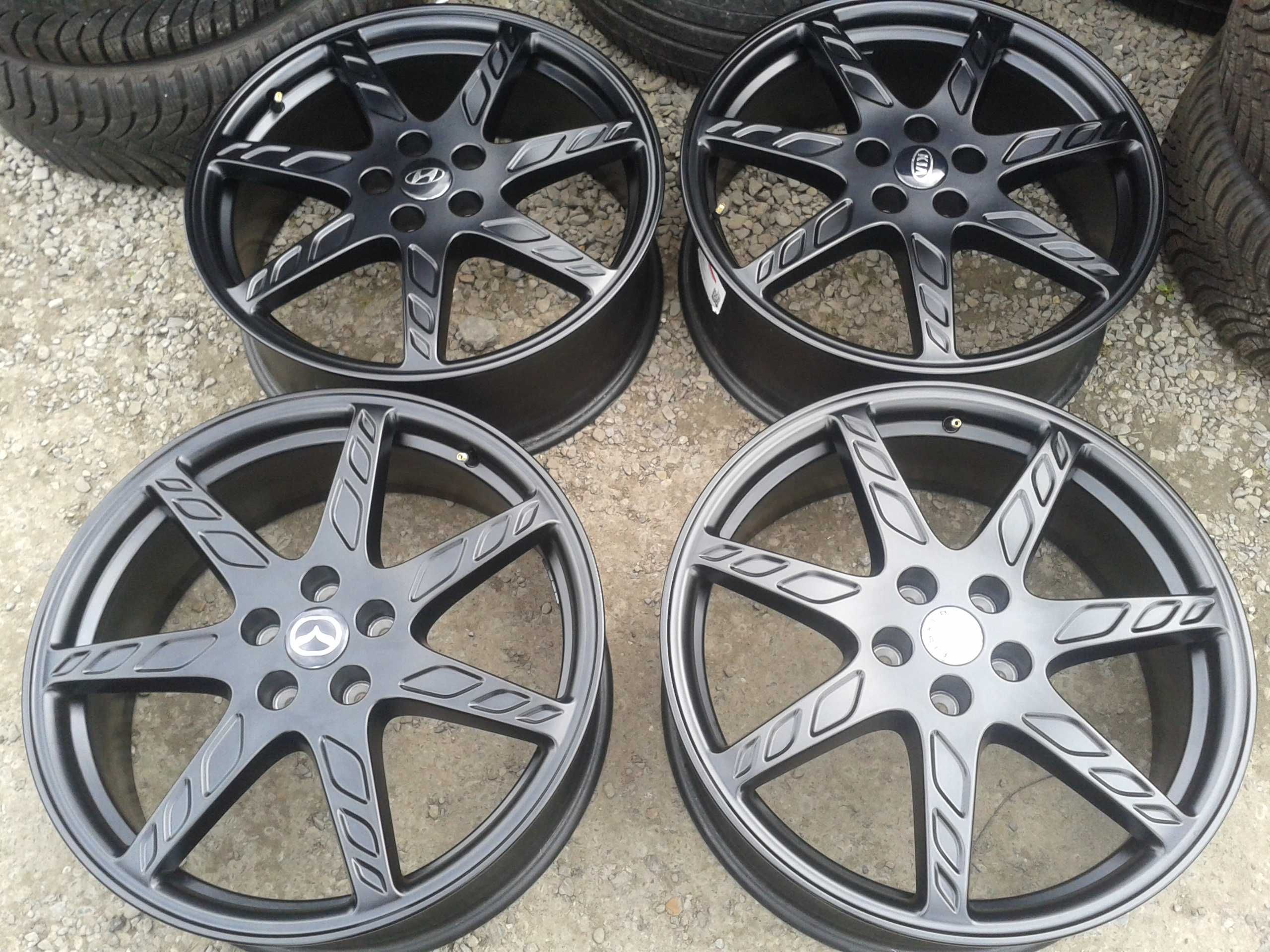 oryginalne felgi r20 nowe mazda mitsubishi 5x114,3 honda mielec czarne