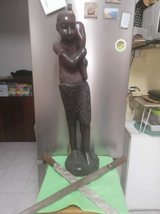 Artesanato africano.