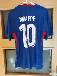 Koszulka piłkarska Mbappe reprezentacja Francji na Euro 2024 rozmiar S
