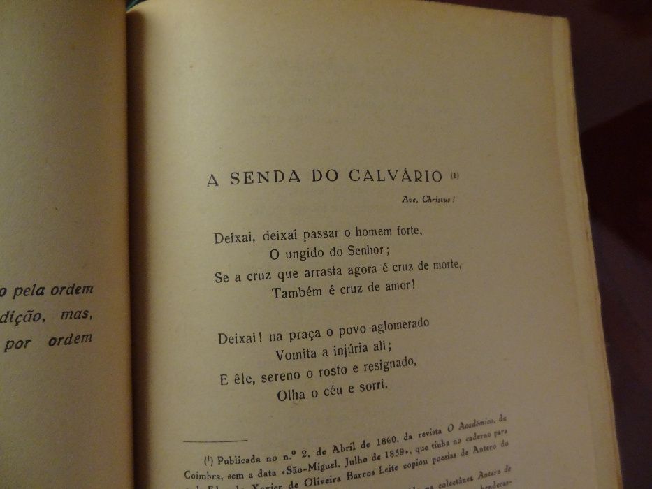 QUENTAL, Antero de – ‘Raios de Extinta Luz’ | 1946