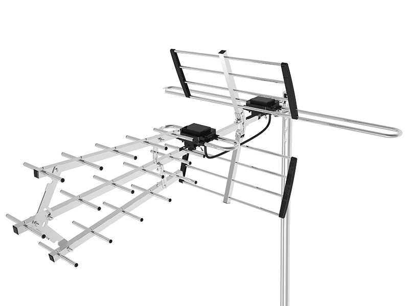 Antena DVB-T ATD27S VHF/UHF MUX8 pasywna