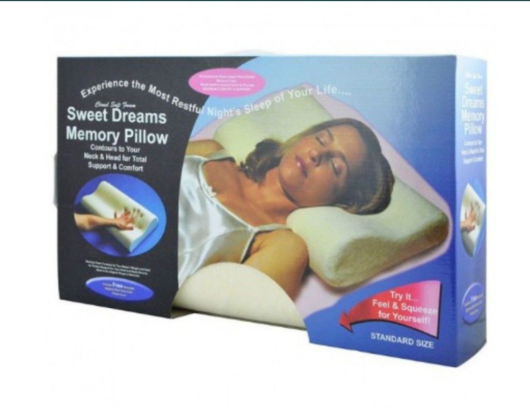 Подушка Memory Pillow с эффектом памяти!