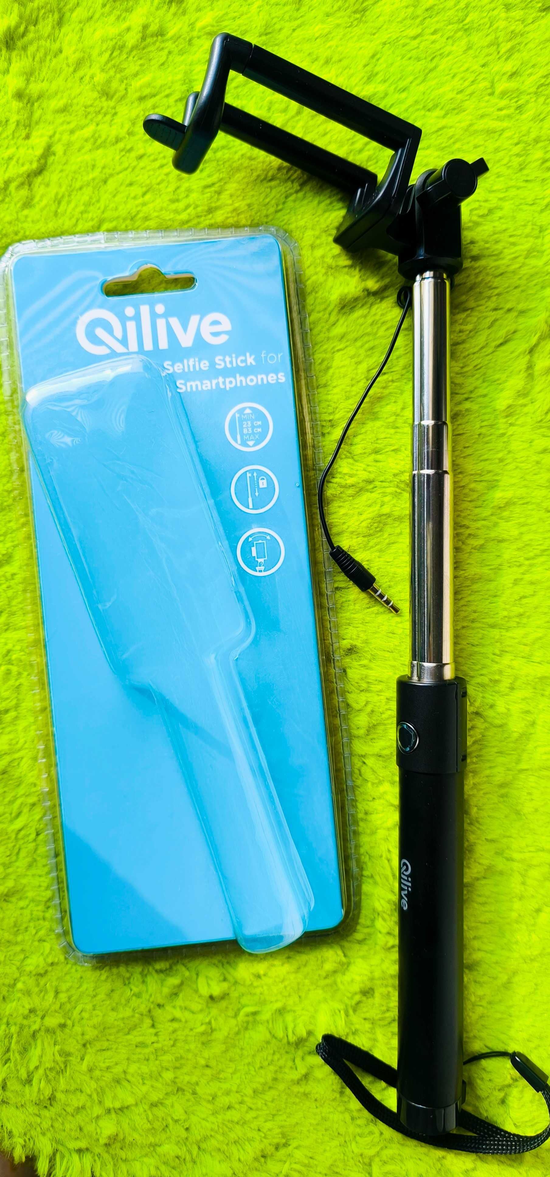 Wysięgnik do selfie do smartfona Qilive