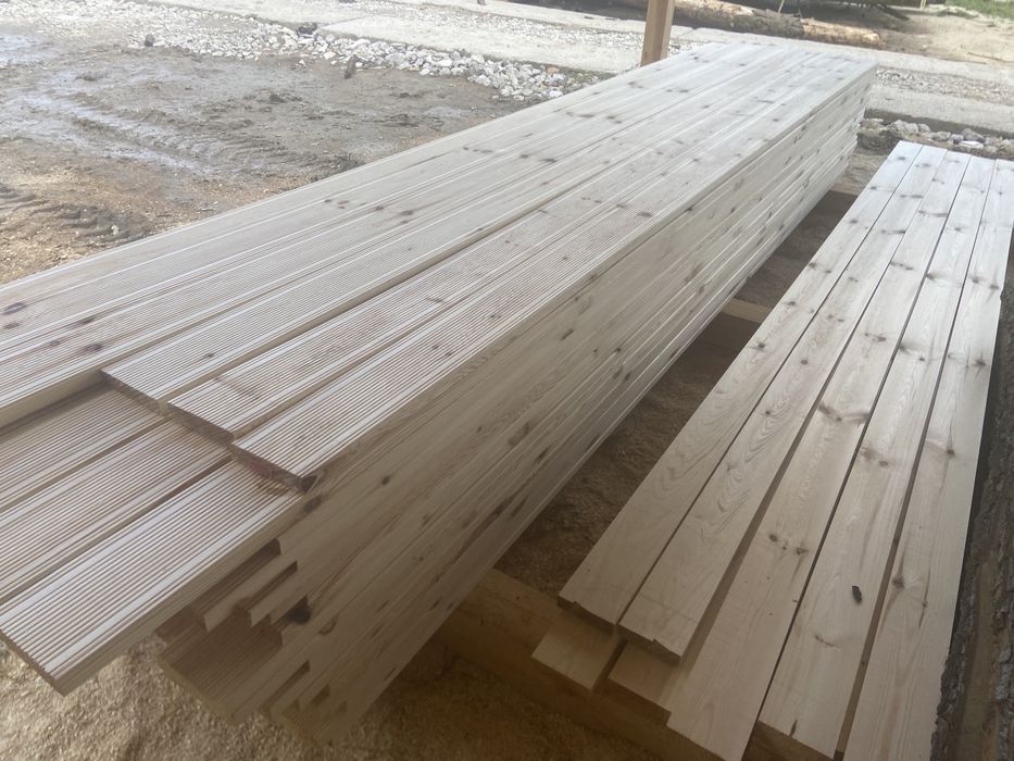 Deska tarasowa, ryflowana, sosna 21mm x 150 mm x 4,10 mb