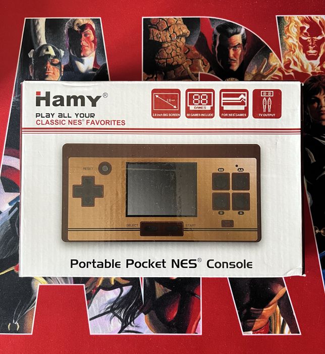 Consola Pocket para jogos da Nes