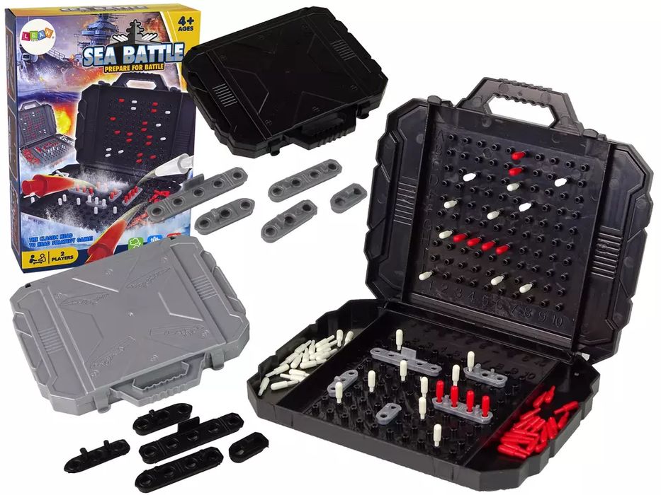 Gra Strategiczna W Statki Bitwa Morska Okręty. Leantoys