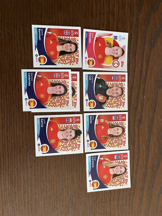 Cromos Women's Euro 2025 troca/venda