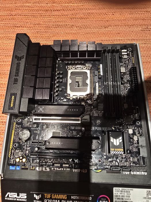 Asus Tuf B750M Plus Wifi D4 Avariada Peças