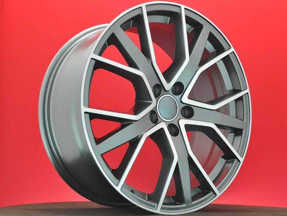 Szare grafitowe felgi R22 5x112 AUDI Q7 SQ7 E-TRON S8 SQ5 od FELGOCAR
