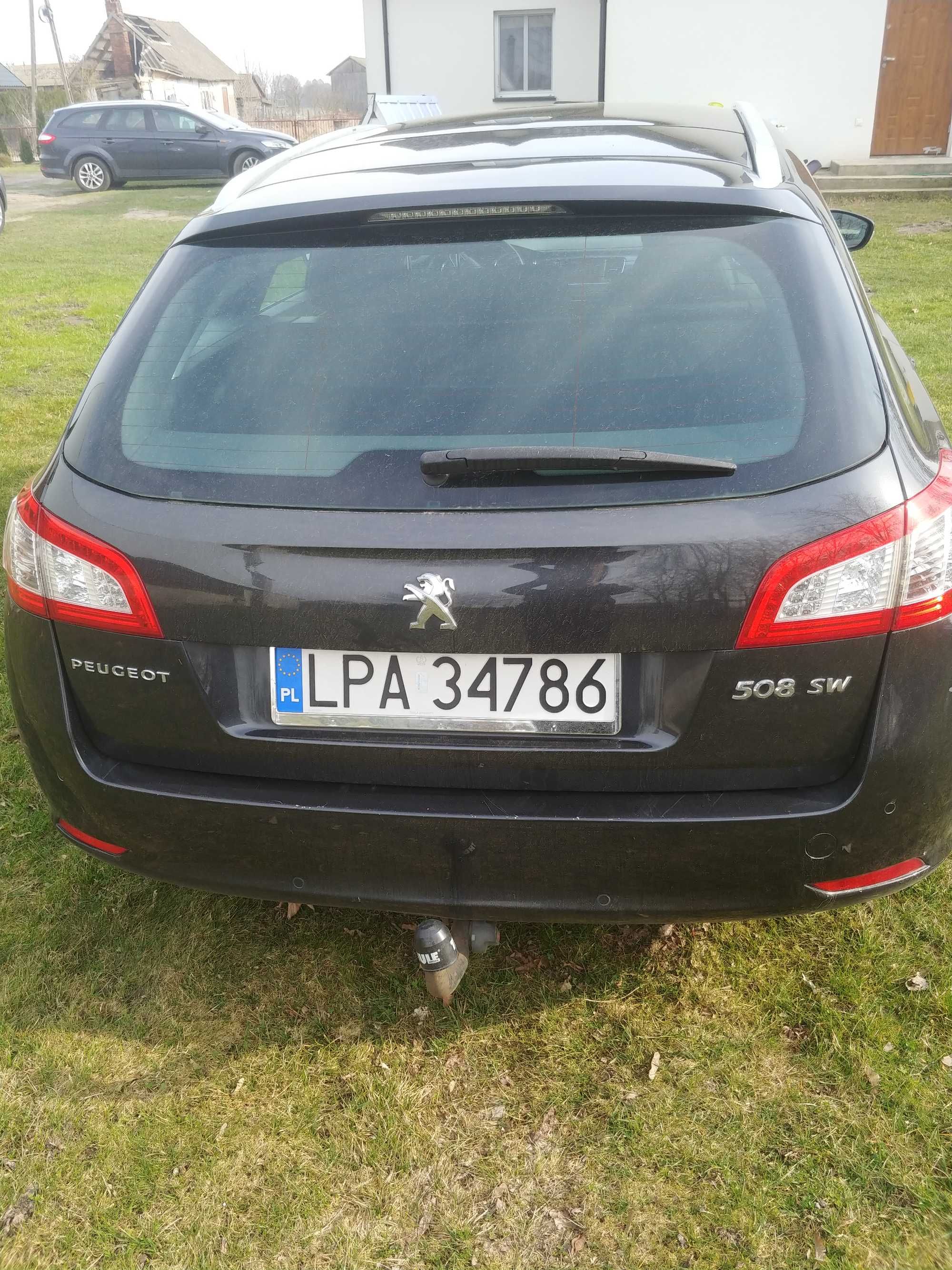 Peugot 508. 2011r.  1.6benzyna