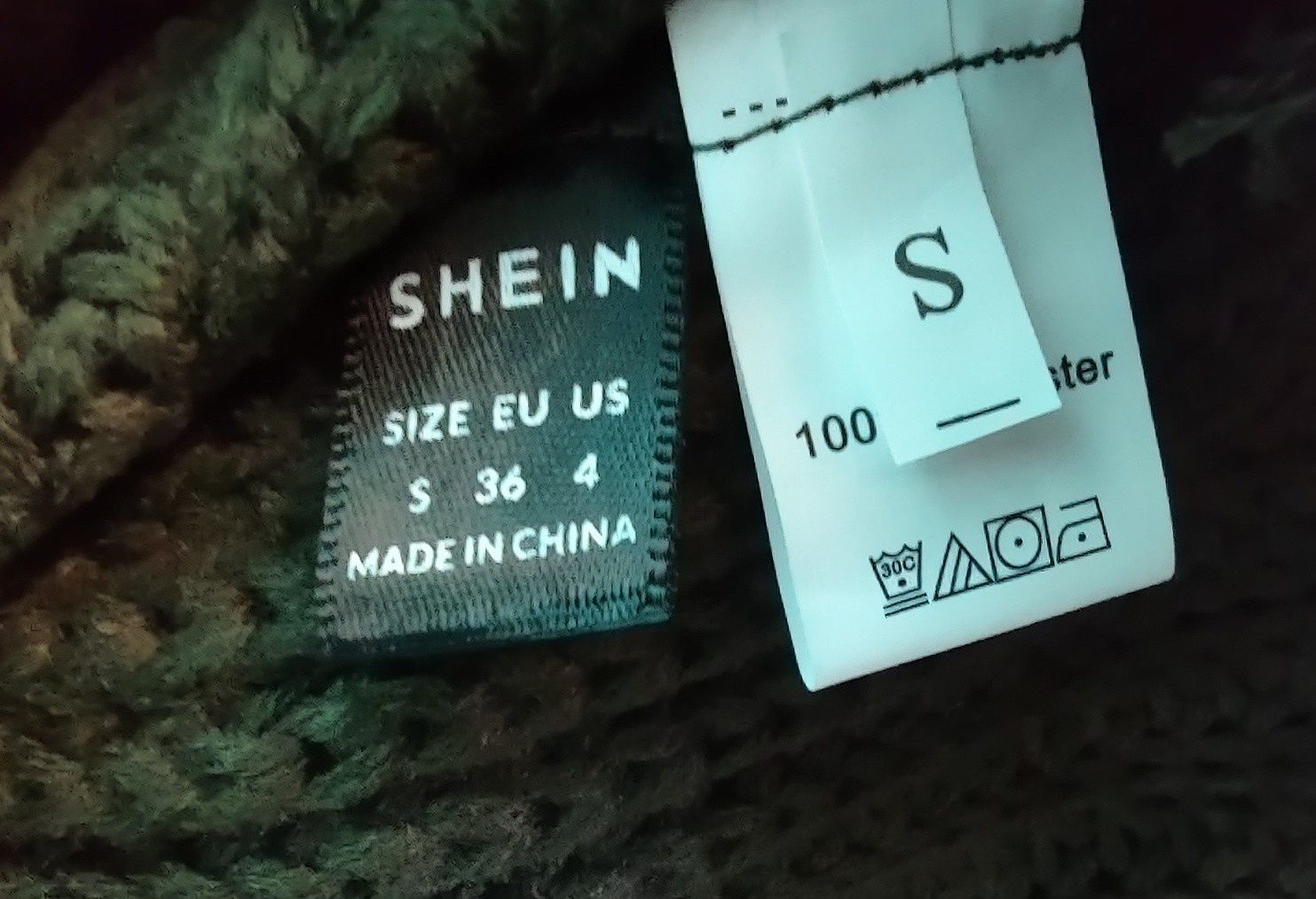 Sweter sweterek khaki jesień zima hit viral must have S 36 M 38