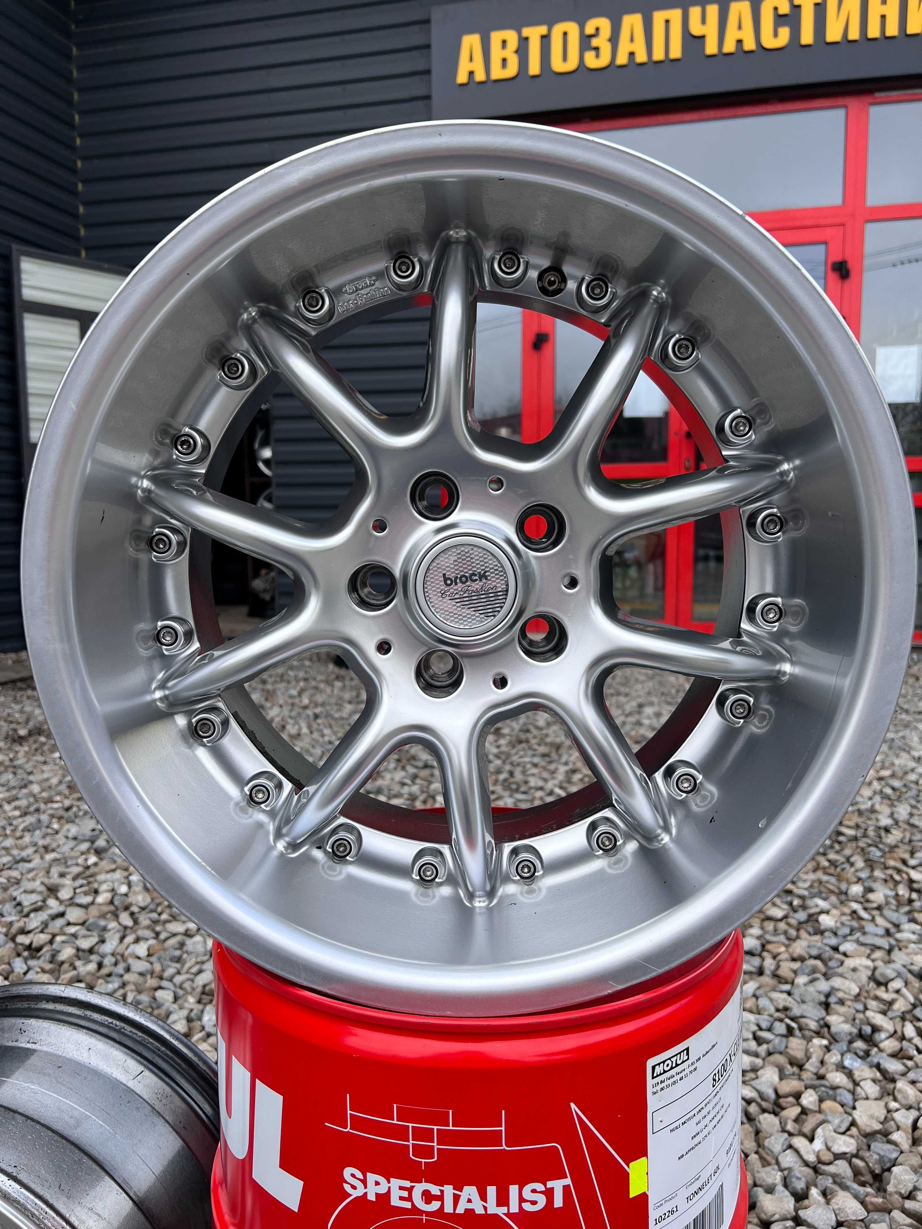 Brock B6 Різноширокі R17 5x112 10J +8.5j VW Golf Seat Skoda Audi 5 6
