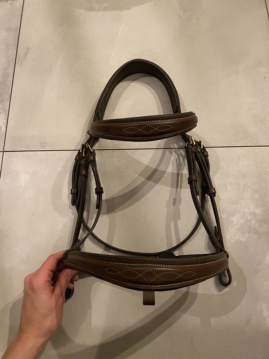 Ogłowie Horze Constance brązowe full