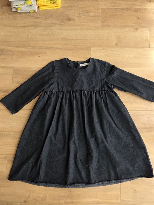 Asos denim  джинсова щільна сукня туніка м-л оверсайз