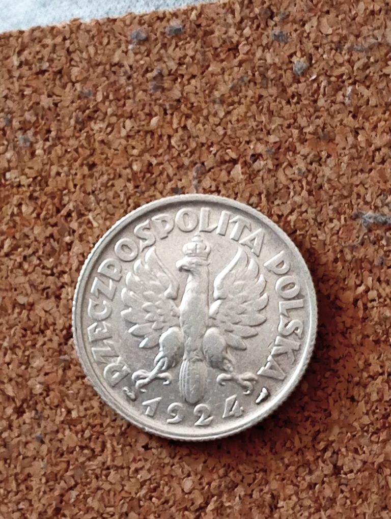 2 złote żniwiarka 1924 r
