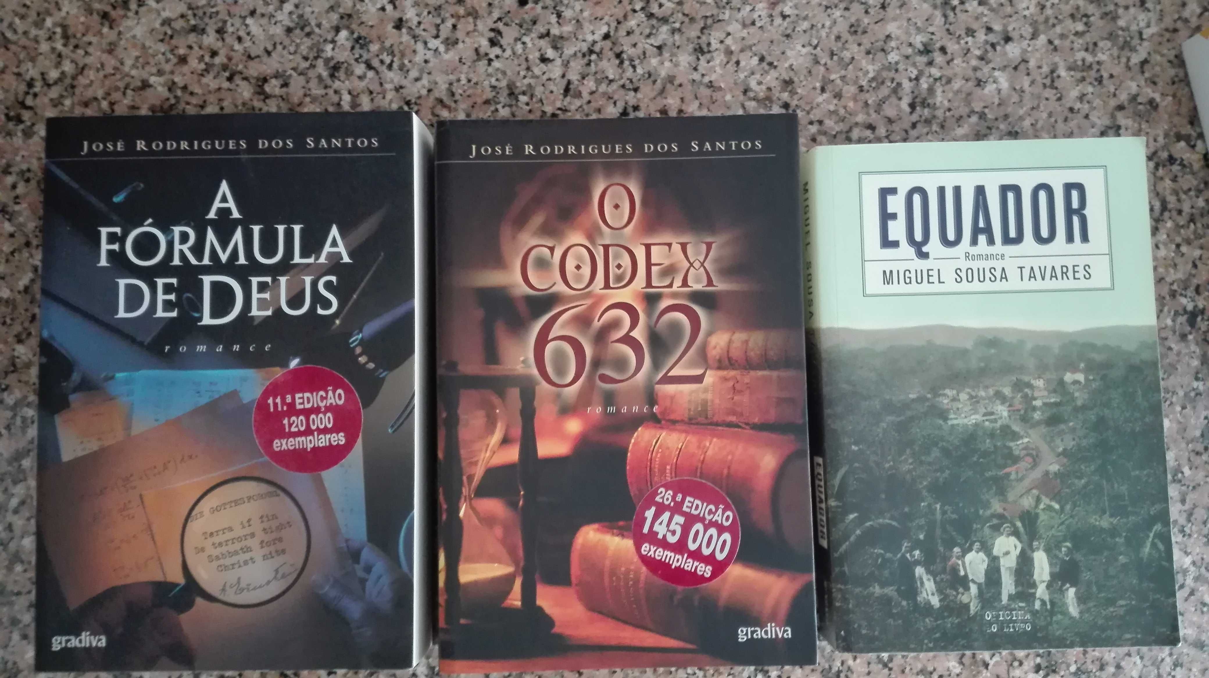 Fórmula de Deus; Codex 632; Equador; Ontem não te vi em Babilónia