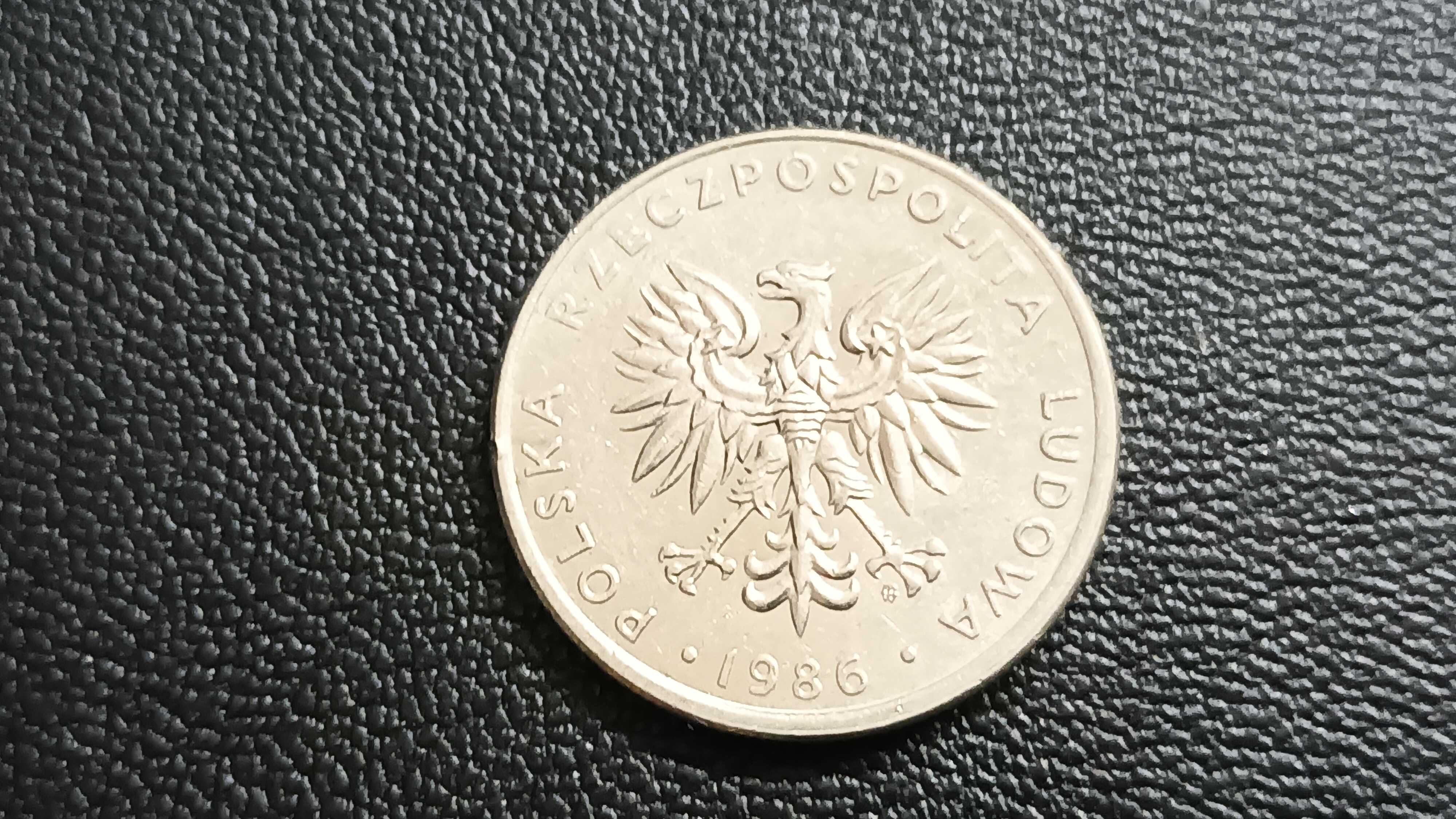 Moneta 20zł.PRL.1986 r.-stan Menniczy, Rzadkie