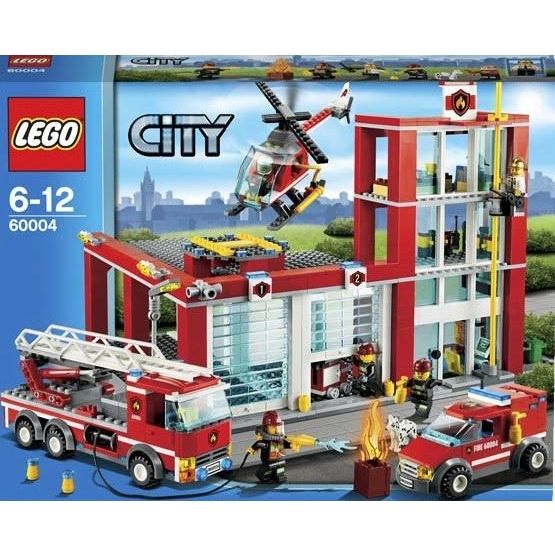 LEGO City: Лего Пожарная часть 60004 продам