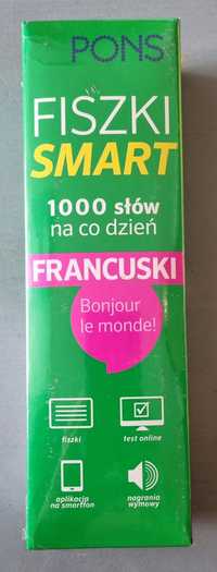 Nowe Pons Fiszki Smart 1000 słów - Francuski