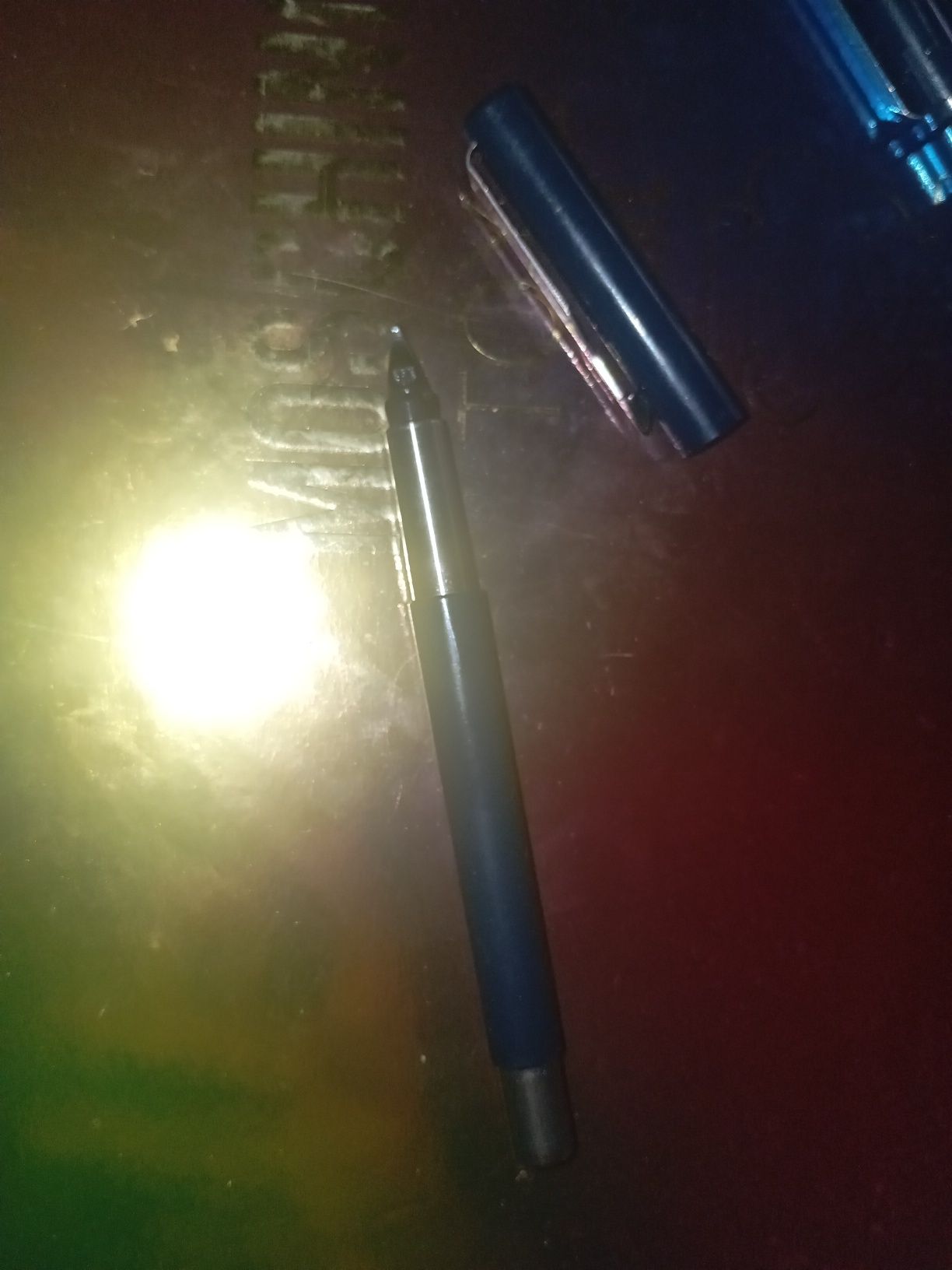 Caneta Parker sem tinta