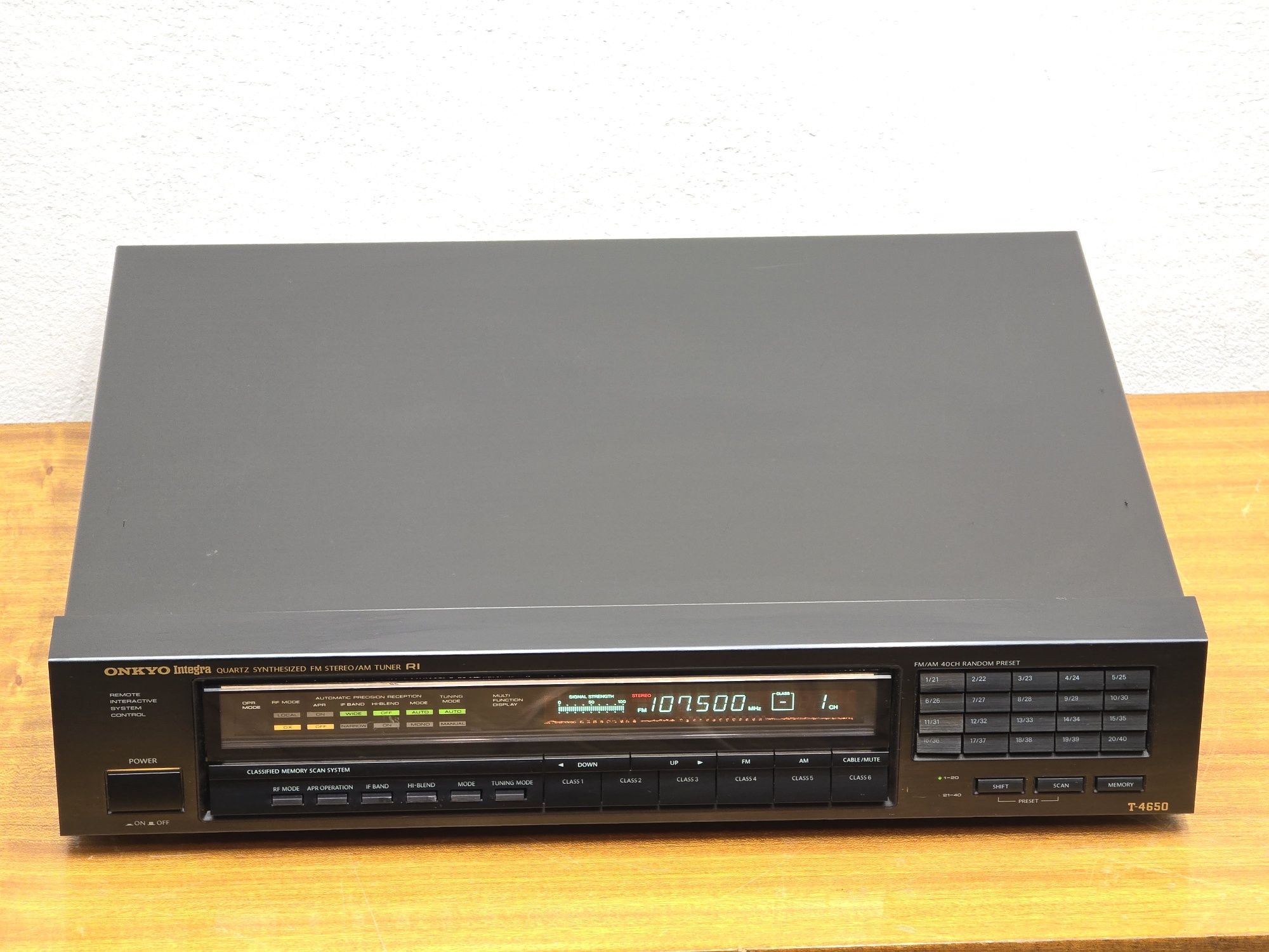 Onkyo T 4650 Tuner Radiowy Topowy FM ŁADNY DOBÓR AUDIO