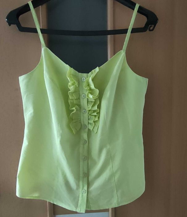 Bluzka żółta na ramiączkach