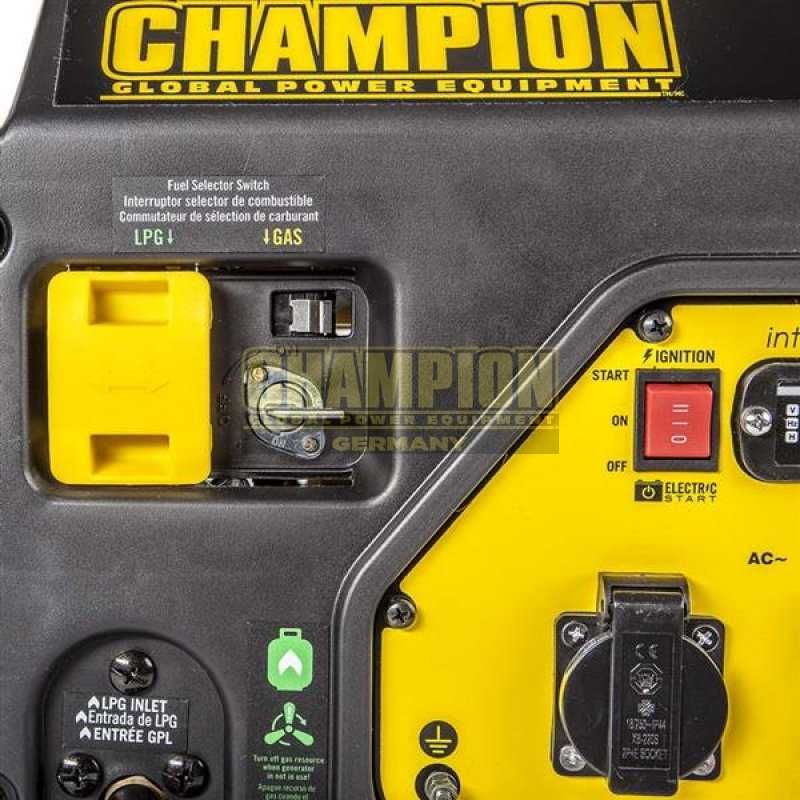 СКИДКА!!!Генератор 2,8кВт ГАЗ/БЕНЗ ЭЛЕКТРОСТАРТЕР Champion CPG3500E2