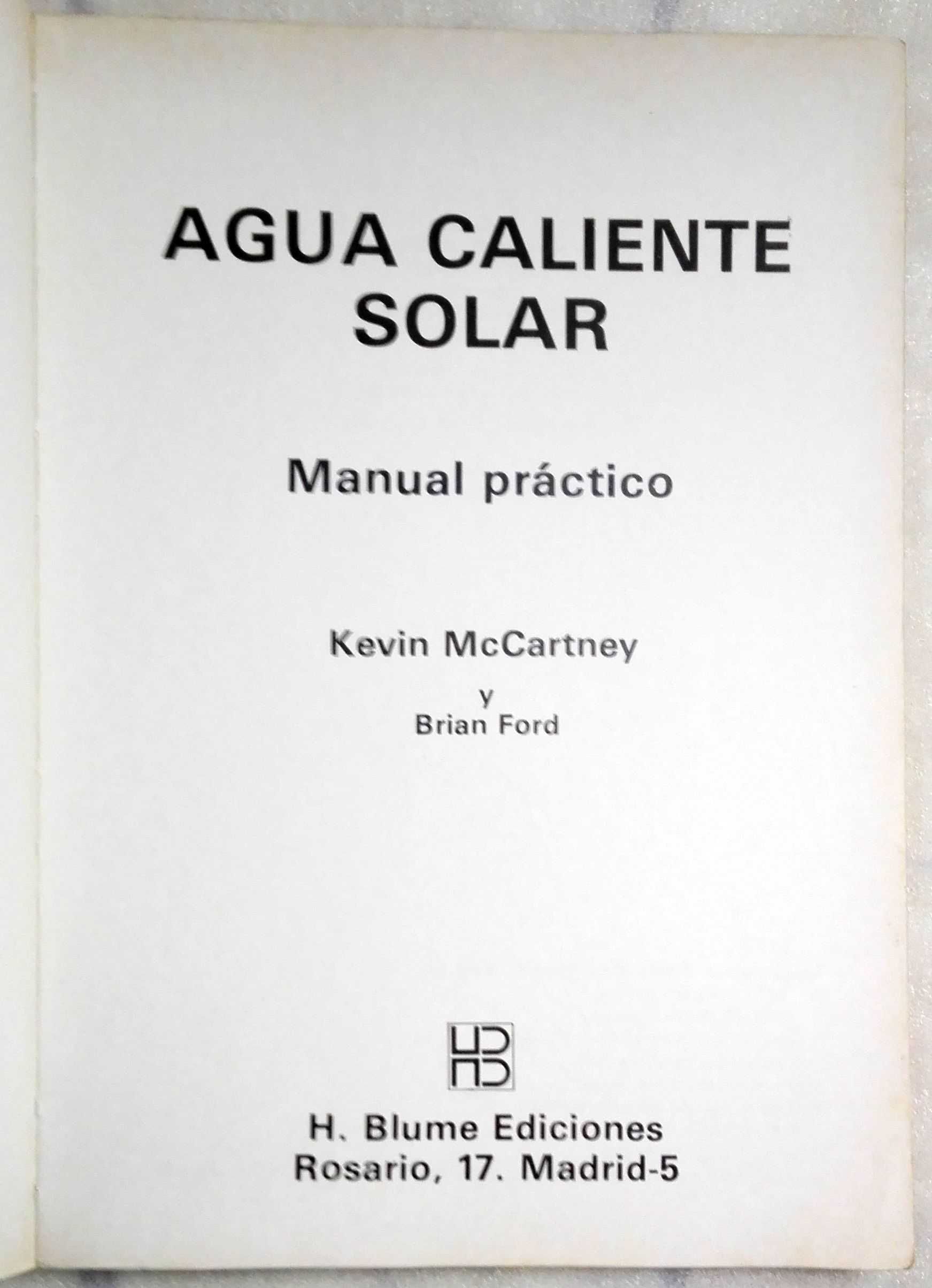 Livro Agua Caliente Solar – Manual Práctico