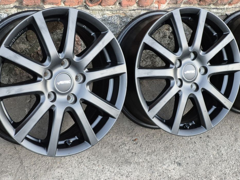 Alufelgi 16" Autec Skandic 5x112 czarne czujniki Mini BMW +Gratis