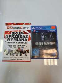 Gra Playstation 4 PS4 Hidden Agenda Ukryty Plan Gwarancja 1 rok Sklep