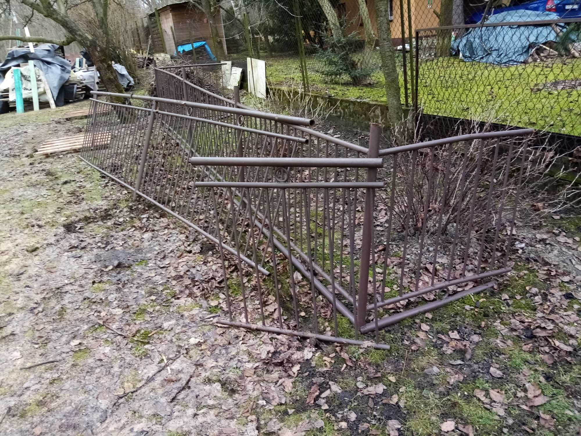 Poręcz stalowa, balustrada na balkon/taras