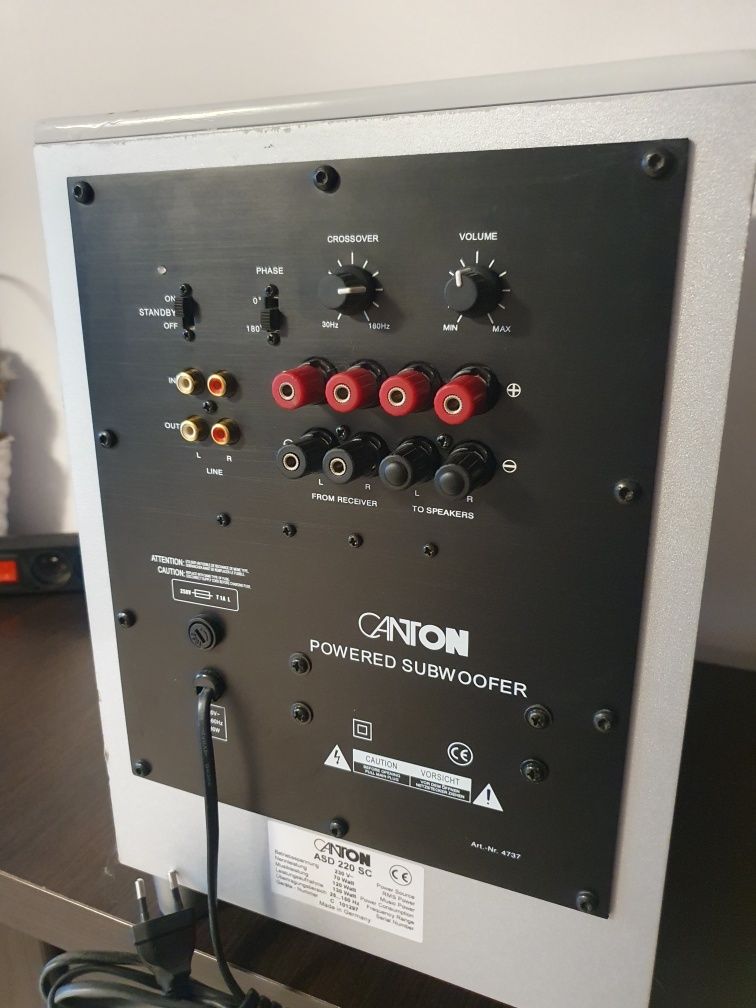 Subwoofer CANTON ASD 220 SC