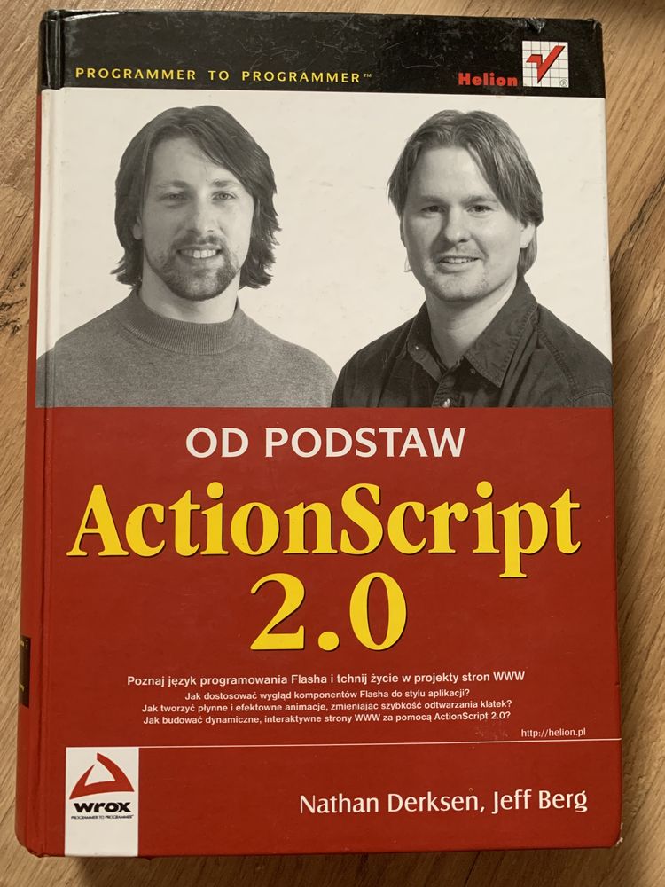 „ActionScript 2.0 od podstaw” Derksen Berg programowanie IT flash www